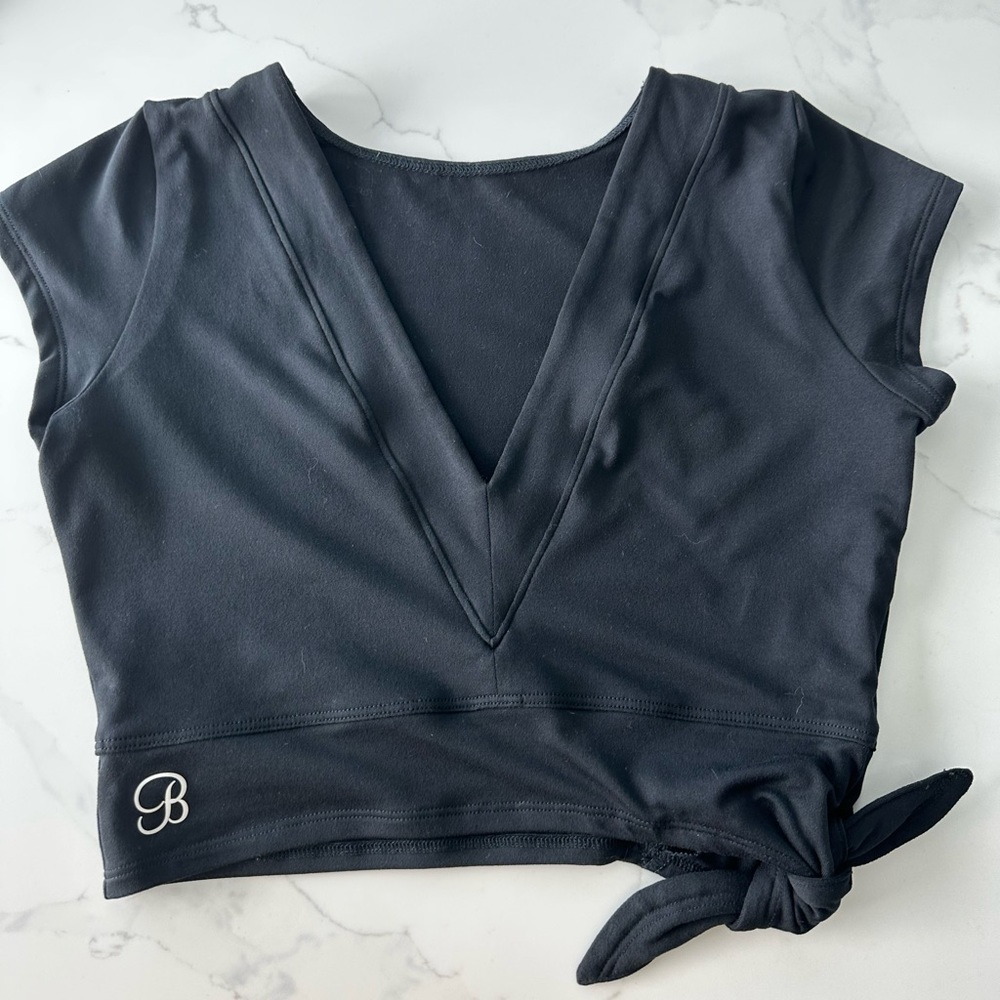 Bombshell Sportswear Side Tie Crop Top